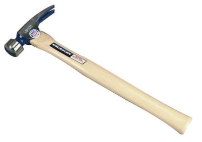 Vaughan® California Framer Hammer, Forged Steel, White Hickory Handle, 17 in, 1-1/2 lb, CF1