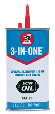 WD-40 3-IN-ONE Motor Oils, 3 oz, Can, 10145