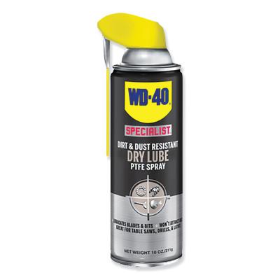 WD-40 Specialist Dirt & Dust Resistant Dry Lube Spray, 10 oz, Aerosol Can, 300059