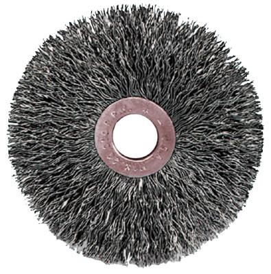 Weiler® Copper Center™ Small Diameter Wire Wheel, 2 in D, .003 Steel Wire, 15863