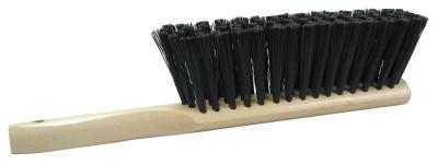 Weiler® Counter Dusters, 8 in Hardwood Block, 2 1/2 in Trim, Black Polypropylene Fill, 25252