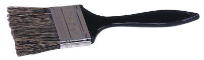 Weiler® Chip & Oil Brushes, 1" wide, 1 3/4 in trim, Grey China, Plastic handle, 40027