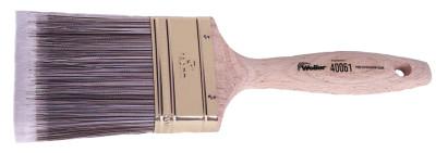 Weiler?? Wall Paint Brushes, 3 in trim, Wood handle, 3" wide, 40061