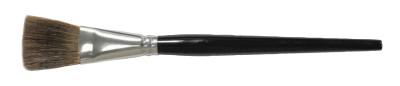 Weiler® Flat Marking Brush, 3/4 in Wide, Ox Hair, 1-1/4 in Trim, 41020