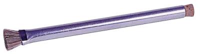 Weiler® Stylus Brush, 1/2 in Wide, Horsehair, Tin Ferrule Handle, 3/8 in Trim, 44097