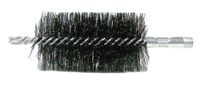 Weiler® 1-1/2" Double Spiral Flue Brush, .012 Steel Fill, 44150