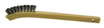 Weiler® File Card Brushes, 8 1/4 in, Steel Wire, 44260