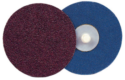 Weiler® Plastic Button Style Blending Discs, Aluminum Oxide, 3 in Dia., 60 Grit, 60134