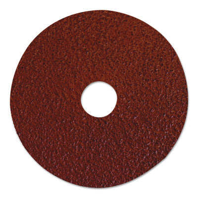 Weiler® Tiger Aluminum Resin Fiber Discs, 4 1/2 in, 7/8" Arbor, 50 Grit, Aluminum Oxide, 60402