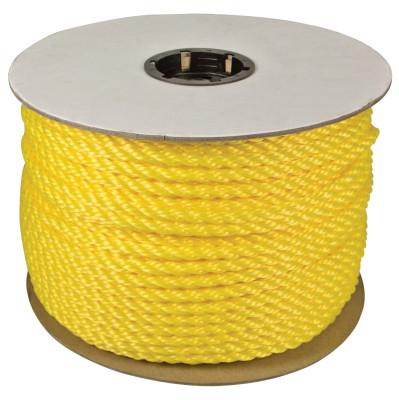 Orion Ropeworks Polypropylene Ropes, 3/8 in x 1,200 ft, Polypropylene, Yellow, 350120-01200-R0303