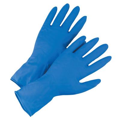 West Chester 2550 High Risk Examination Grade Latex Gloves, X-Large, 14 mil, Blue, 2550/XL