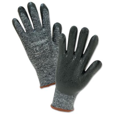 West Chester Nitrile Coated Gloves, X-Large, Black/Gray, 10 1/2 in, Palm Coated, 715SNFLB/XL