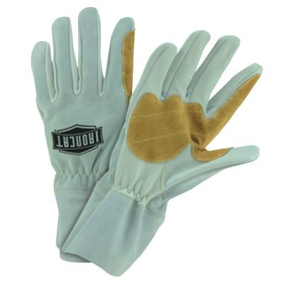 West Chester Goat Mig Gloves, Goat Leather; Cowhide; Kevlar Thread, 2X-Large, Cream; Beige, 9071/2XL