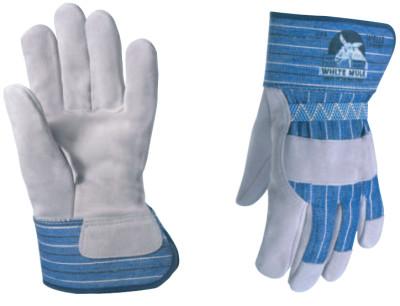 Wells Lamont 2610 Kevlar®/Nomex® Seamless Glove, Heat Resistant, Yellow/White, Large, 2610L