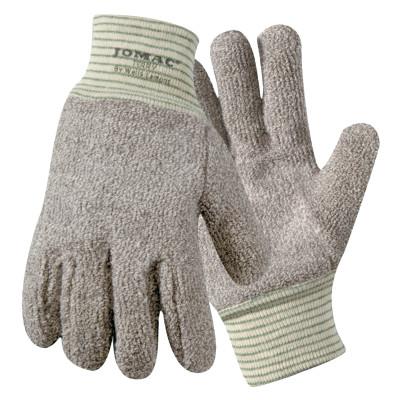 Wells Lamont Jomac String Knit Gloves, X-Large, Knit-Wrist, Brown/White, 642HR