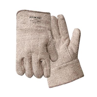 Wells Lamont Jomac Brown and White Safety Cuff Gloves, Terry Cloth, X-Large, 644HR