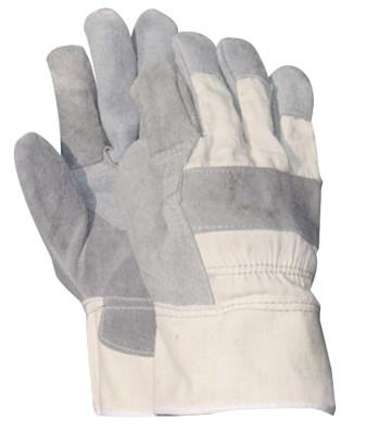 Wells Lamont Double Leather Palm Gloves, Small, Blue, Teal, Y3101S