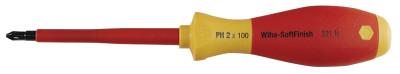 Wiha® Tools PH2 X 100MM PHILLIPS INSUL, 32102