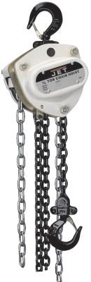 JPW Industries L100 Hand Chain Hoist with Overload Protection, 2 Falls, 79 lbf, 106100