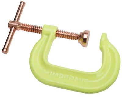 JPW Industries Hargrave 400-CS Series C-Clamps, Sliding Pin, 5 3/8 in Throat Depth, 20486