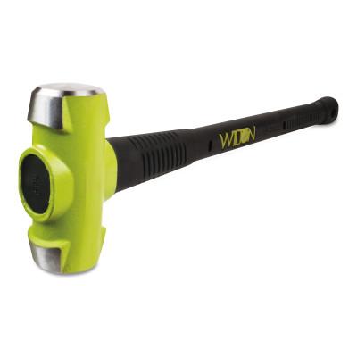 JPW Industries B.A.S.H Unbreakable Handle Sledge Hammer, 10 lb Head, 30 in Ergonomic Handle, 21030