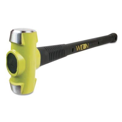 JPW Industries B.A.S.H Unbreakable Handle Sledge Hammer, 10 lb Head, 36 in Ergonomic Handle, 21036