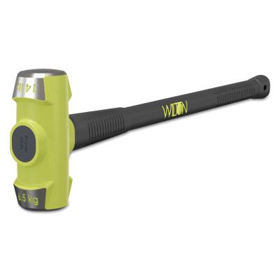 JPW Industries B.A.S.H Unbreakable Handle Sledge Hammer, 14 lb Head, 30 in Ergonomic Handle, 21430