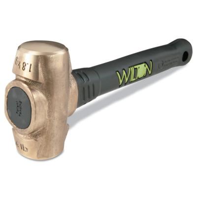 JPW Industries Unbreakable™ Handle Brass Sledge Hammer, 4 lb, 12 in L, 90412