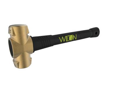 JPW Industries Unbreakable™ Handle Brass Sledge Hammer, 6 lb, 16 in L, 90616