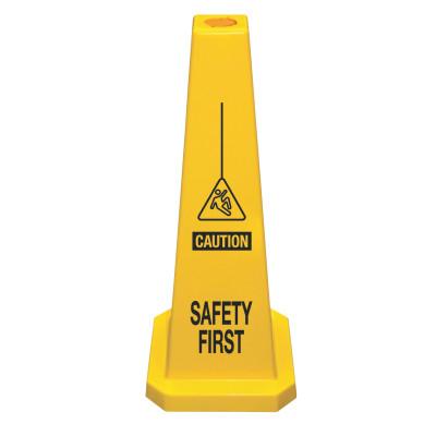 Cortina Lamba Safety Cone, Safety First, Yellow, 03-600-04