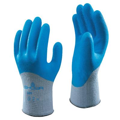 SHOWA®_Coated_Gloves_XL_10_in_L_Blue_Black_PR
