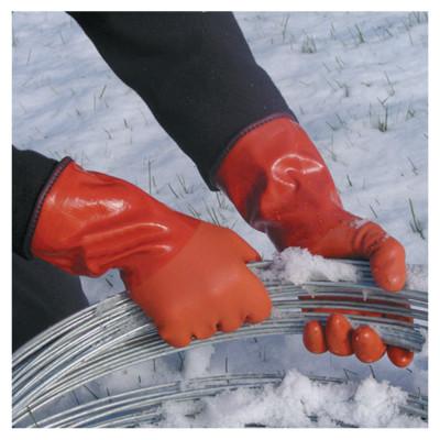 SHOWA® 460 Series Gloves, 10/X-Large, Orange, 460XL-10