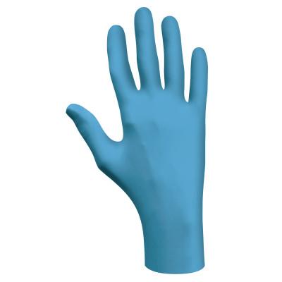 SHOWA® 9.5 in Powder Free Biodegradable Nitrile Disposable Glove, Blue, Size XS, 7502PFXS