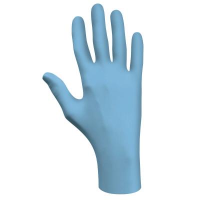 SHOWA® 8005 Series Disposable Nitrile Gloves, Lightly Powdered, 8 mil, Large, Blue, 8005L