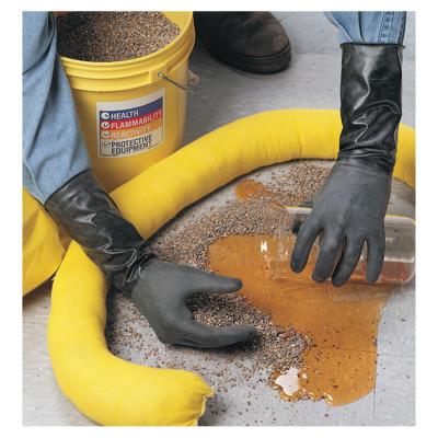 SHOWA® Butyl II Chemical-Resistant Gloves, Size 10, Black, 874R-10