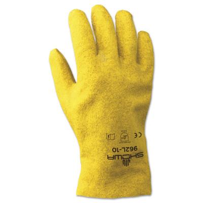 SHOWA® 926 Gloves, Size 9, PVC Coated, Medium, Yellow, 962M-09