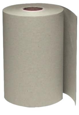 Windsoft® Non-Perforated Hardwound Roll Towels, Brown, 350 ft. roll, 108