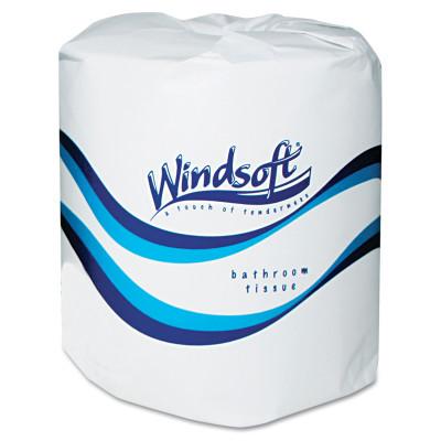 Windsoft® Single Roll Two Ply Premium Bath Tissue, 2400