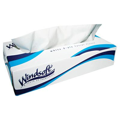 Windsoft® Facial Tissue in Pop-Up Box, 100/Box, 2430