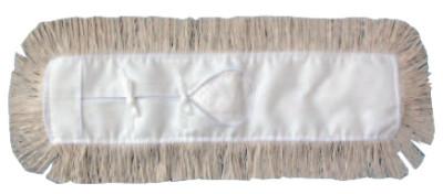 Boardwalk Industrial Dust Heads, 4-Ply Cotton; Synthetic Back, 24 x 5, 1324