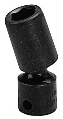 Wright Tool 3/8" Dr. Universal Impact Sockets, 3/8 in Drive, 3/8 in, 6 Points, 3852