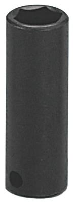 Wright Tool 3/8" Dr. Deep Impact Sockets, 3/8 in Drive, 10 mm, 6 Points, 39-10MM
