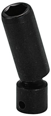 Wright Tool 3/8" Dr. Universal Deep Impact Sockets, 3/8 in Drive, 1/2 in, 6 Points, 3960