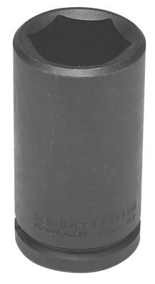 Wright Tool 3/4" Dr. Deep Impact Sockets, 3/4 in Drive, 1 in, 12 Points, 6982