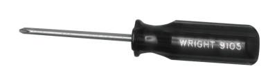 Wright Tool Phillips® Screwdriver, #2, 3-7/16-in L, 9101