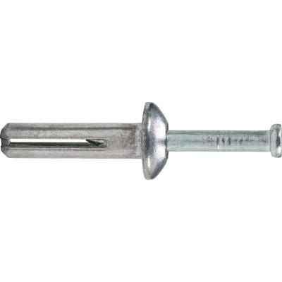 Stanley Black & Decker Zamac Nailin?? Mushroom Head Nail Drive Anchor, 1/4 in x 1-1/2 in, 02820-PWR