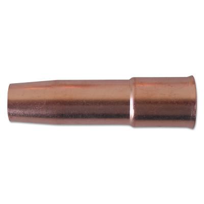 ORS Nasco MIG Gun Nozzle, 3/8 in Bore, 1/8 in Recess, Tweco® Style 22, Short Stop, 22-37SS