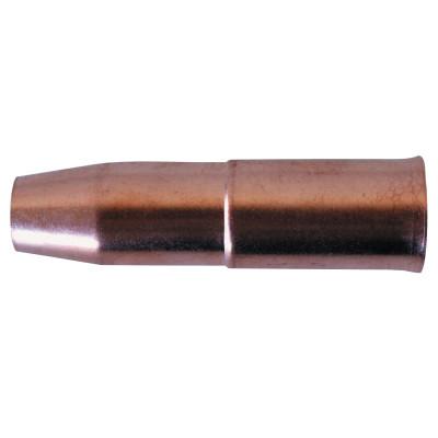 ORS Nasco MIG Gun Nozzle, 5/8 in Bore, 1/8 in Recess, Tweco® Style 24A, Short Stop, 24A-62SS