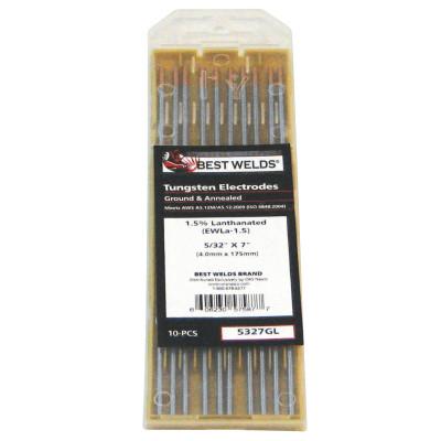 ORS Nasco Tungsten Electrode, 2% Ceria Ground, 7 in, Size 1/8, 187GC2