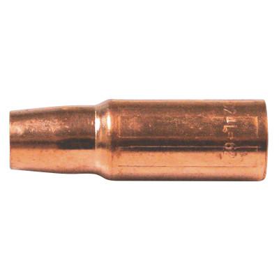 ORS Nasco MIG Gun Nozzle, 5/8 in Bore, 1/8 in to 5/32 in Tip Recess, Self-Insulated Tapered Slip-On, Tweco® Style for Spray Master®, HD24L-62